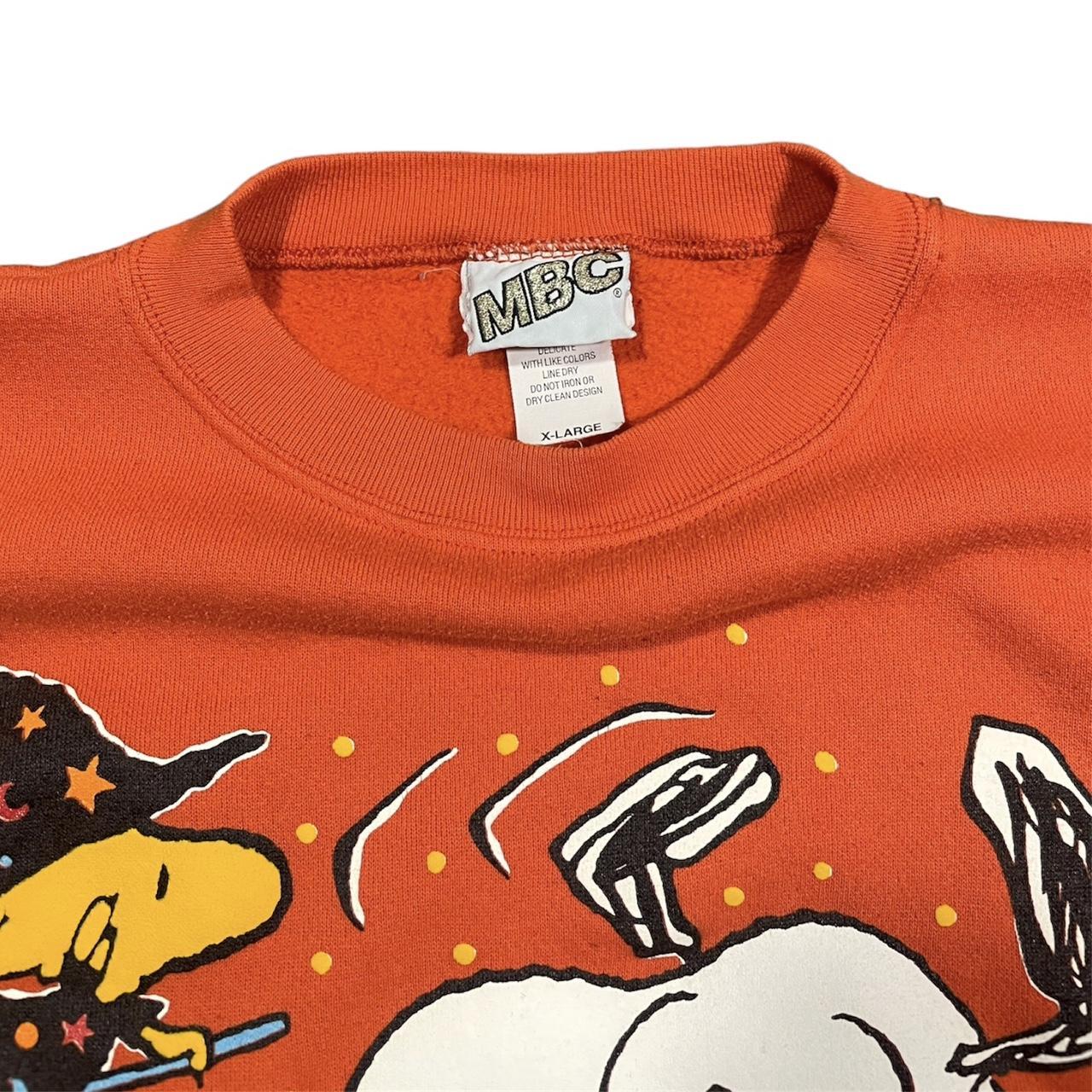 American Vintage Men's Orange Sweatshirt Depop