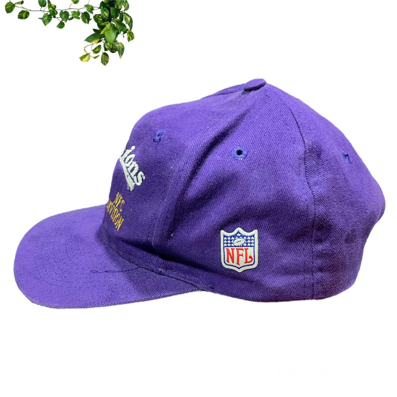 Vintage 1998 NFC Division Champions Purple Snapback Hat