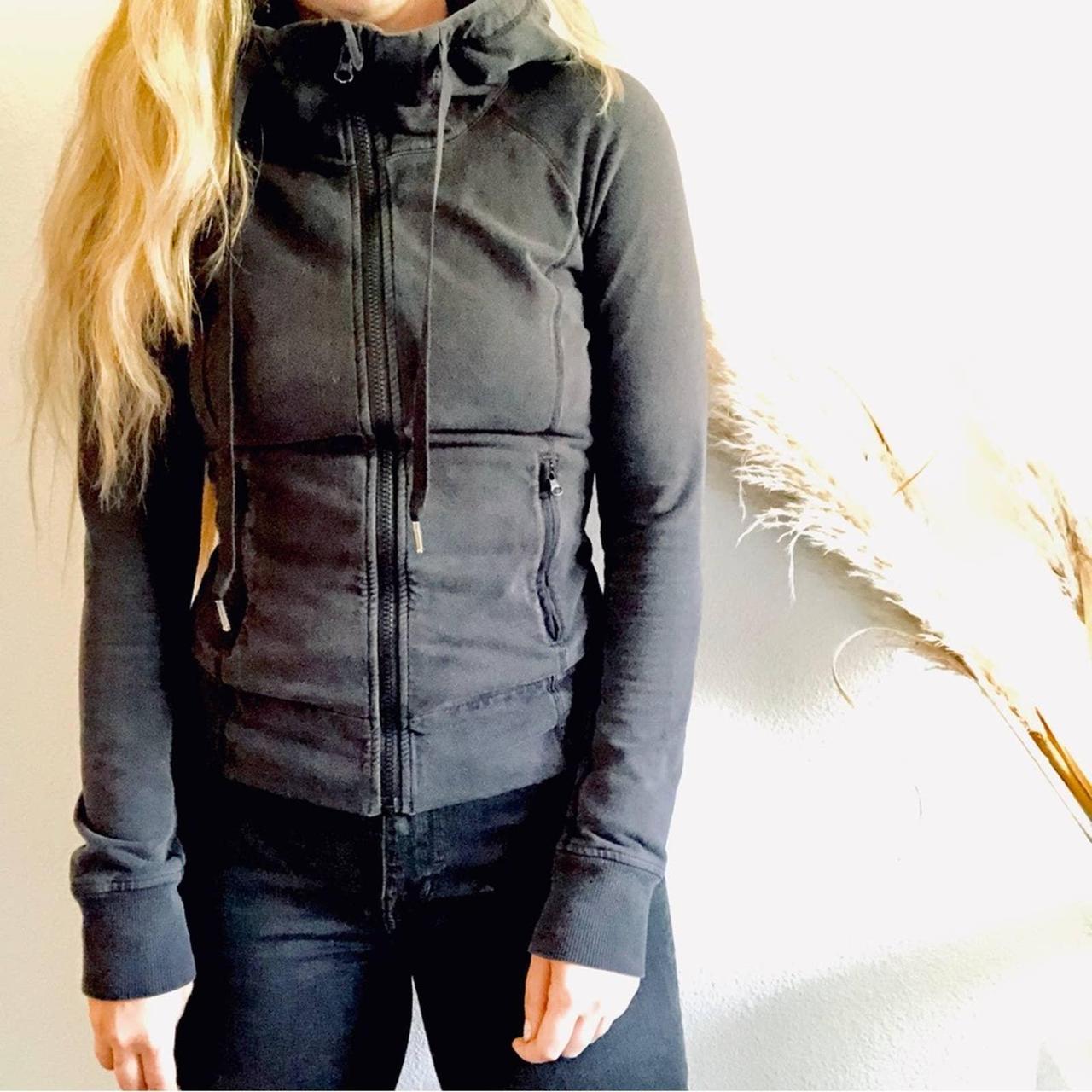 Lululemon black zip online up