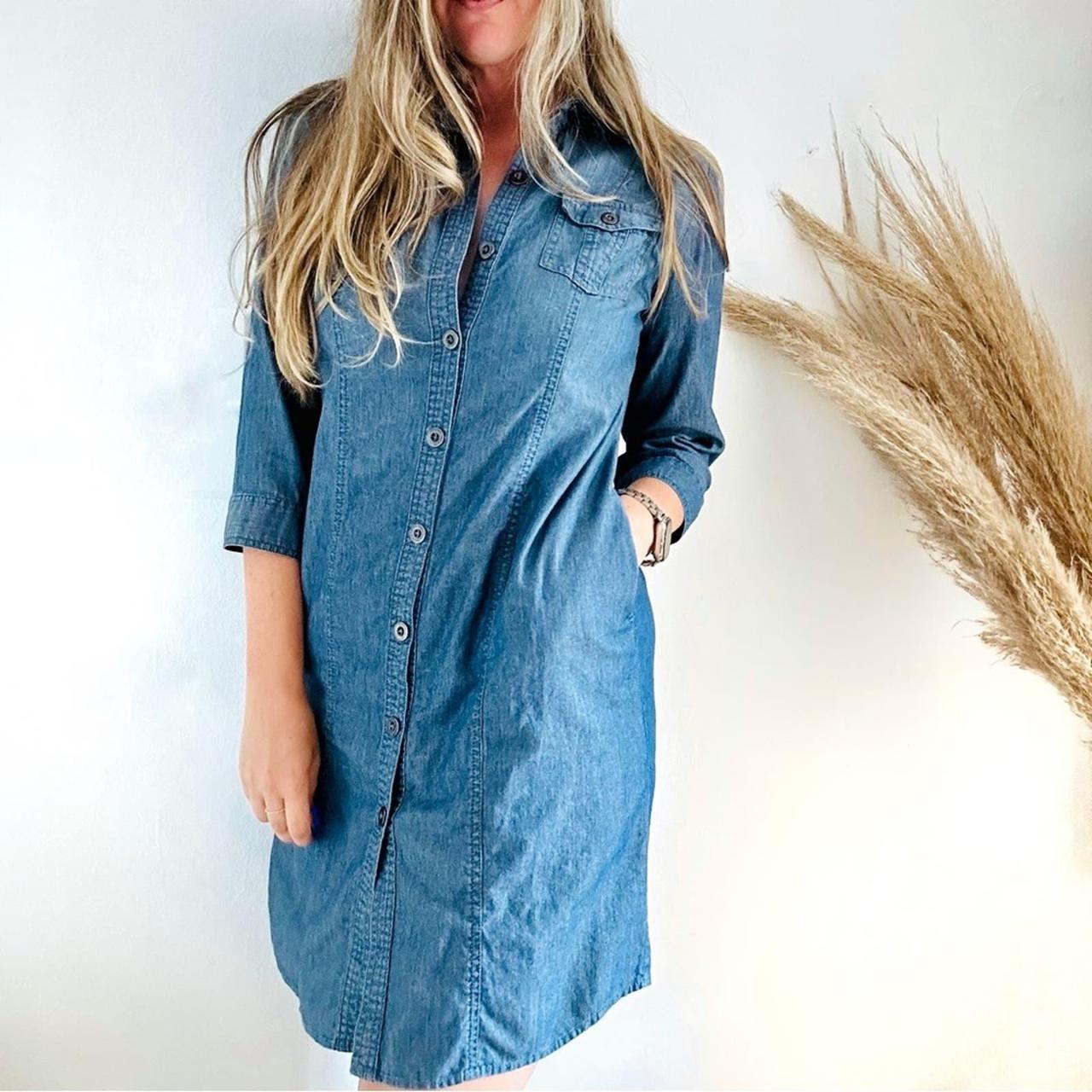 Chico's store denim dresses