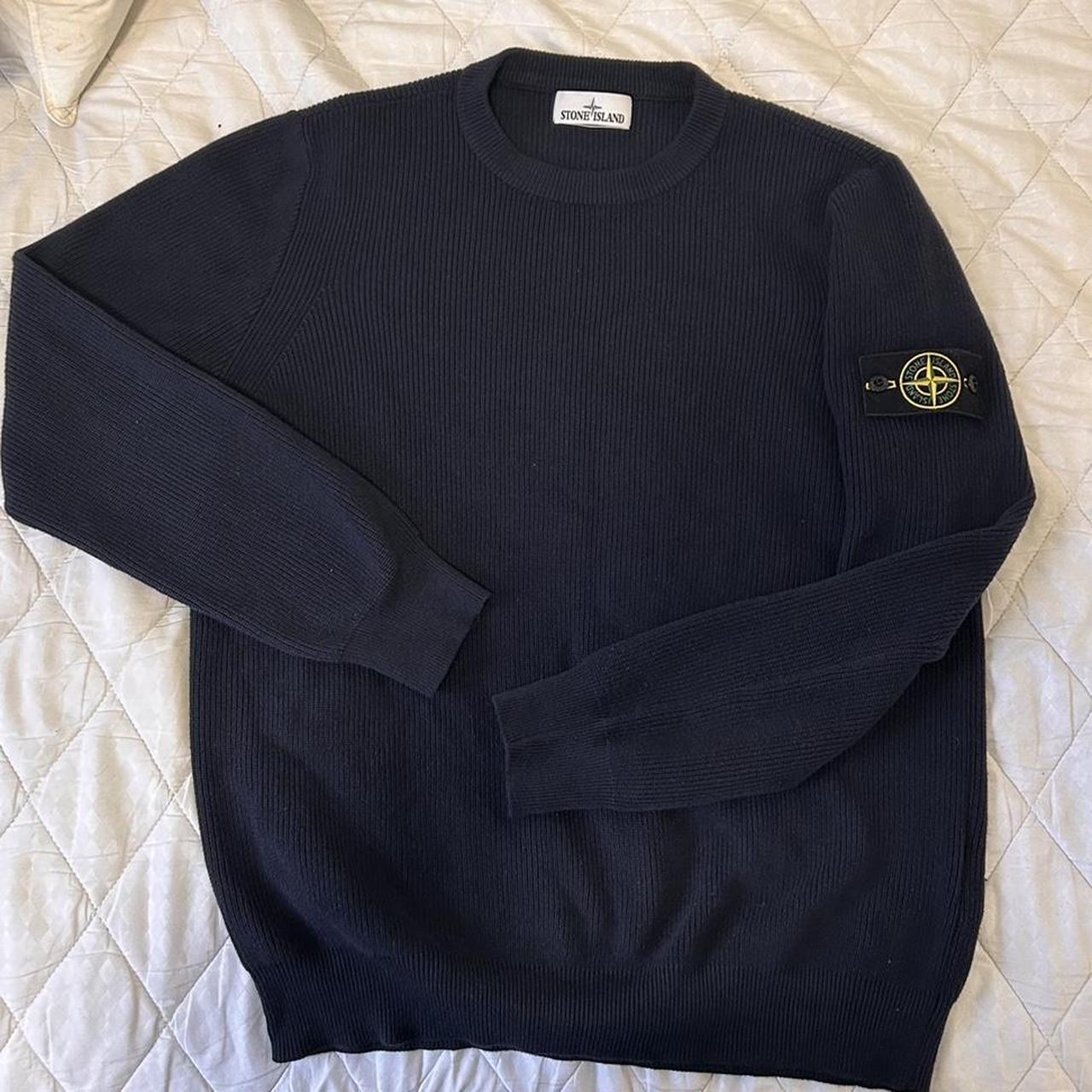 💥Stone Island Knitted Sweatshirt💥 Size: L Fits: Depop