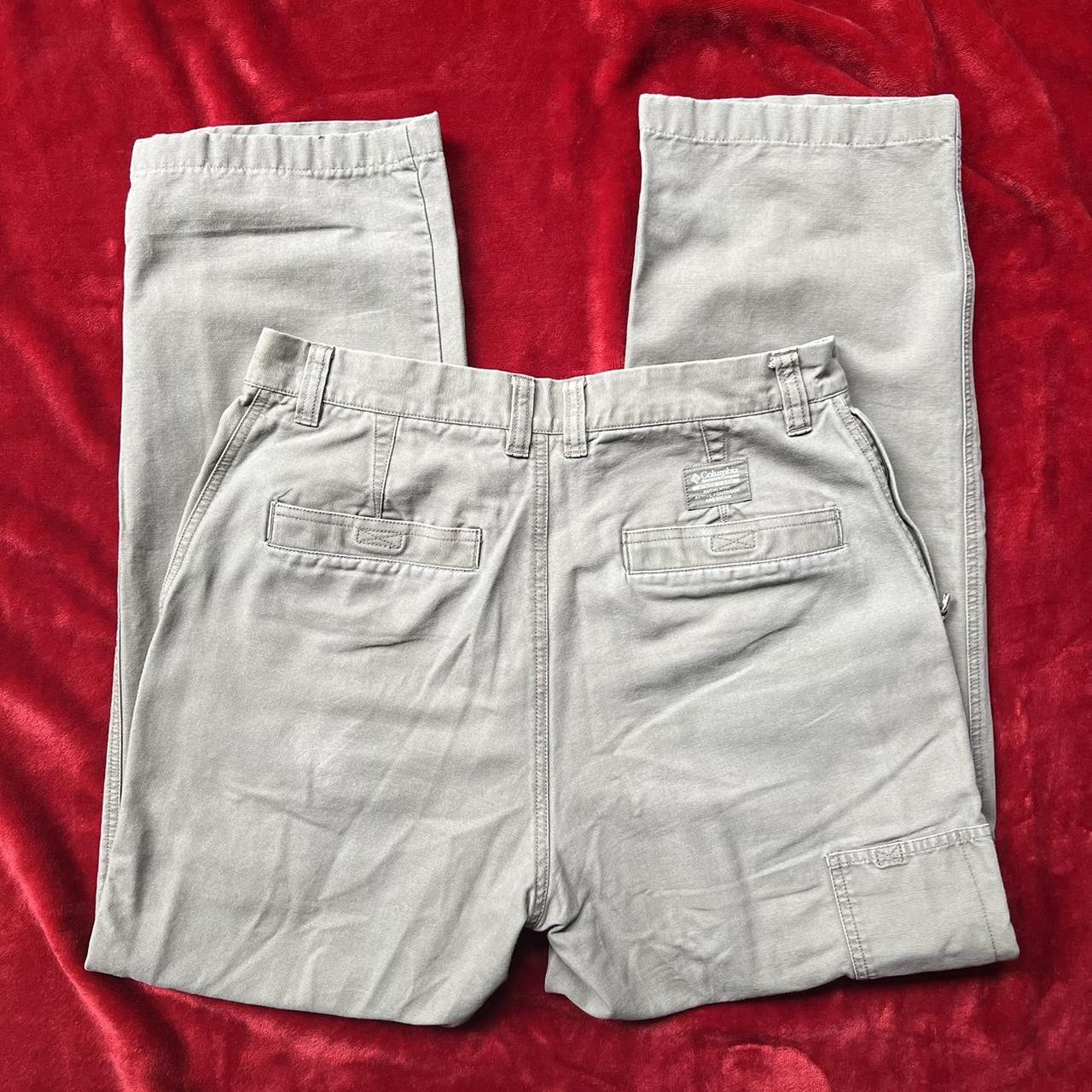 Columbia Sportswear Men's Tan and Khaki Trousers | Depop