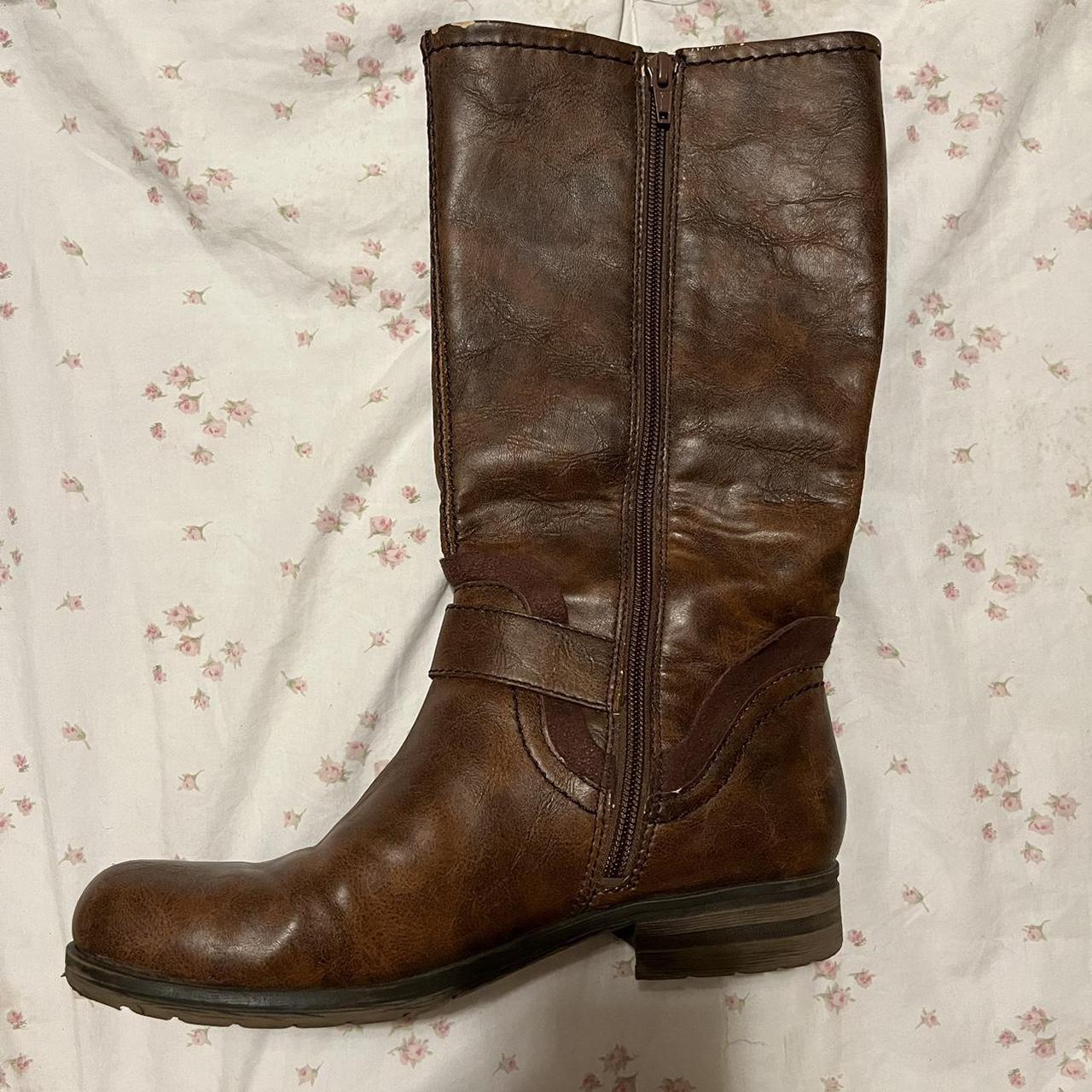 Brown Rider Boots. Perfect for fall or summer,... - Depop