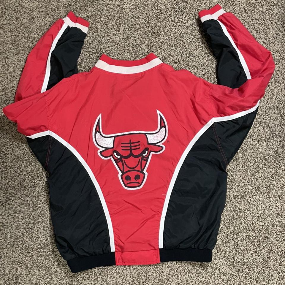 Vintage Champion Chicago Bulls pinstripe shorts Sz - Depop