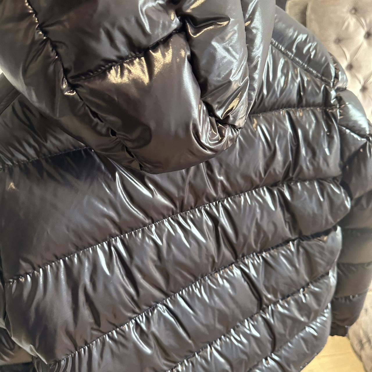 Moncler Maya Black size 4 receipt and box and proof... - Depop