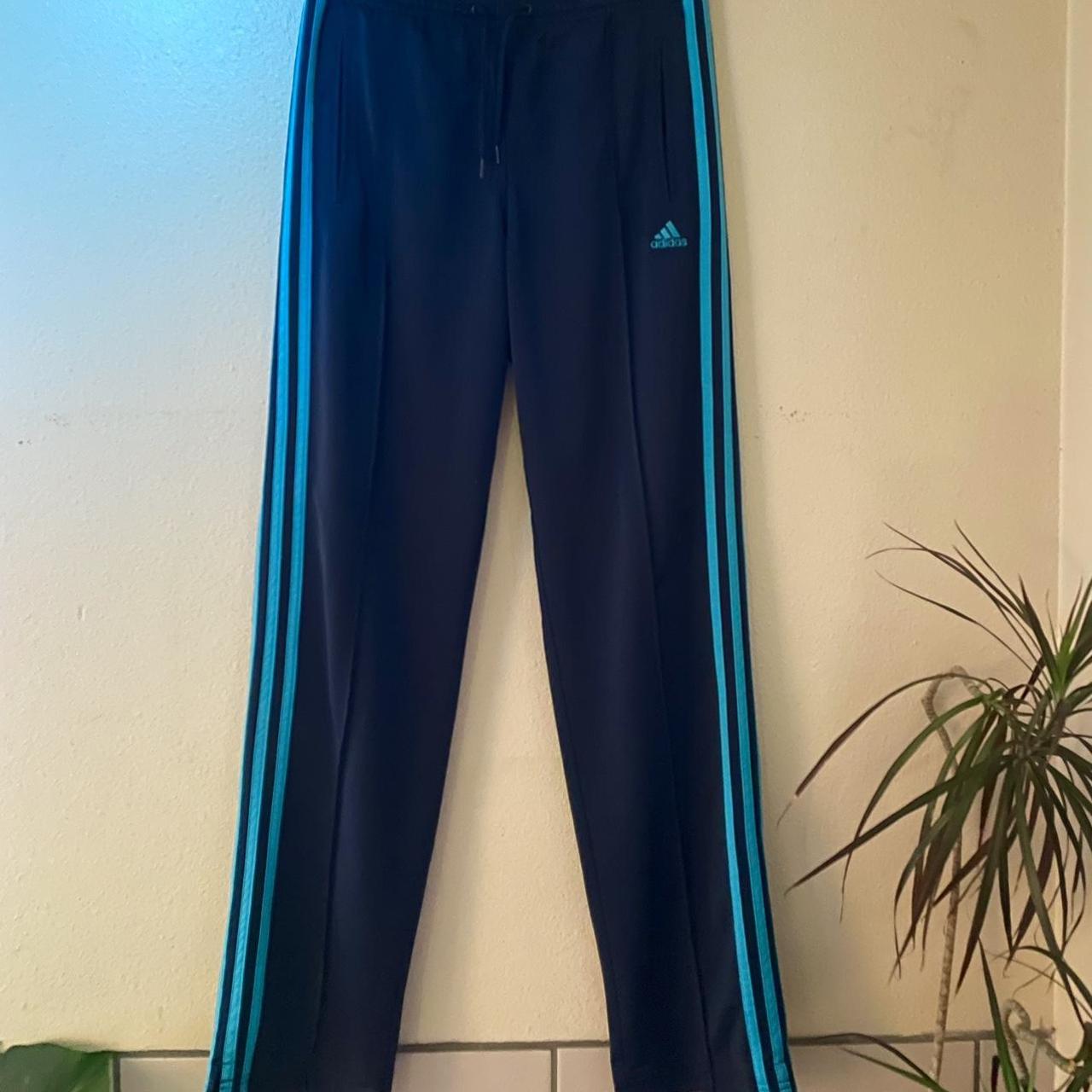 Adidas Women's Blue Joggers-tracksuits