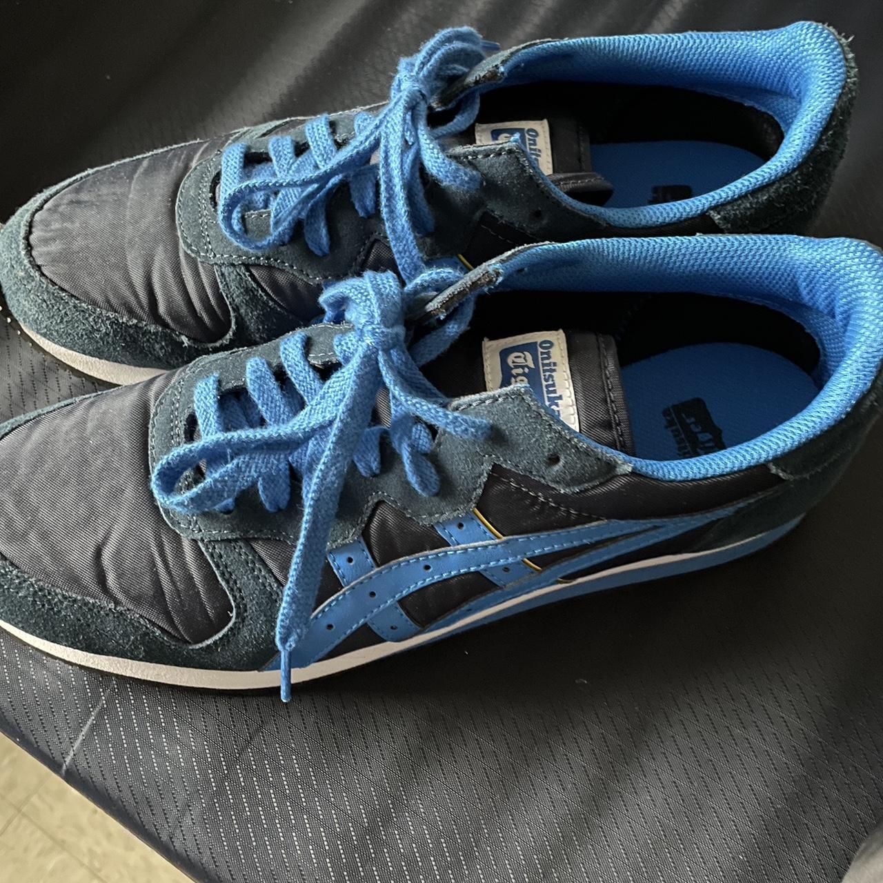 onitsuka tiger beige blue