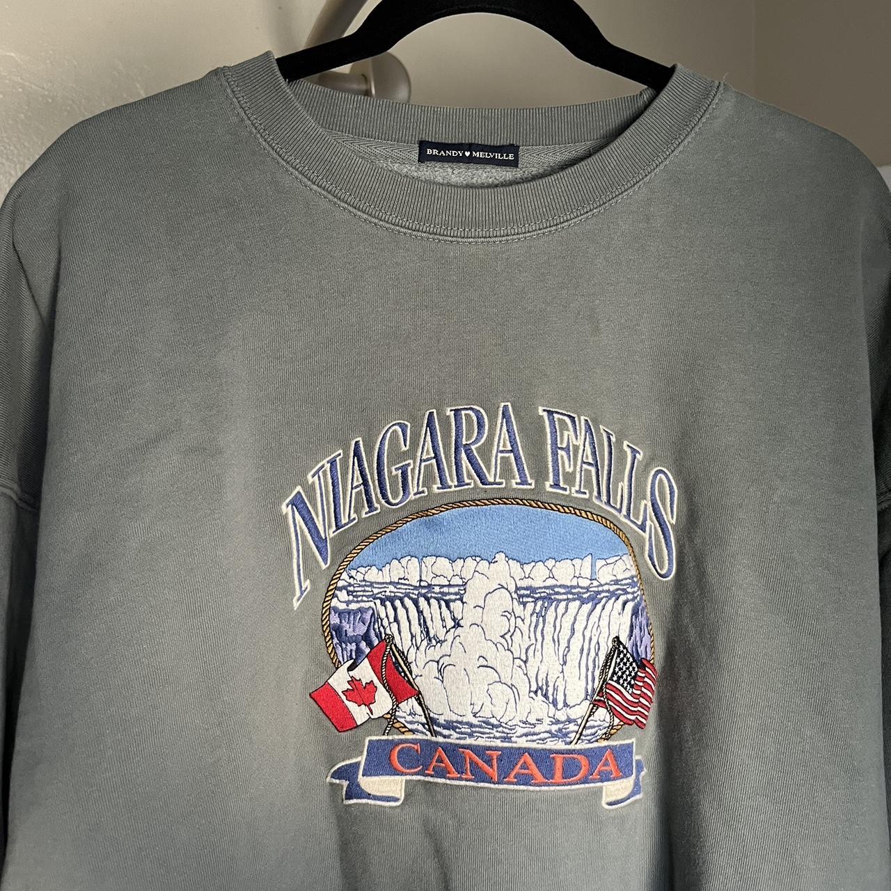 Niagara Falls Canada Sweatshirt Brandy Melville Brandy Melville