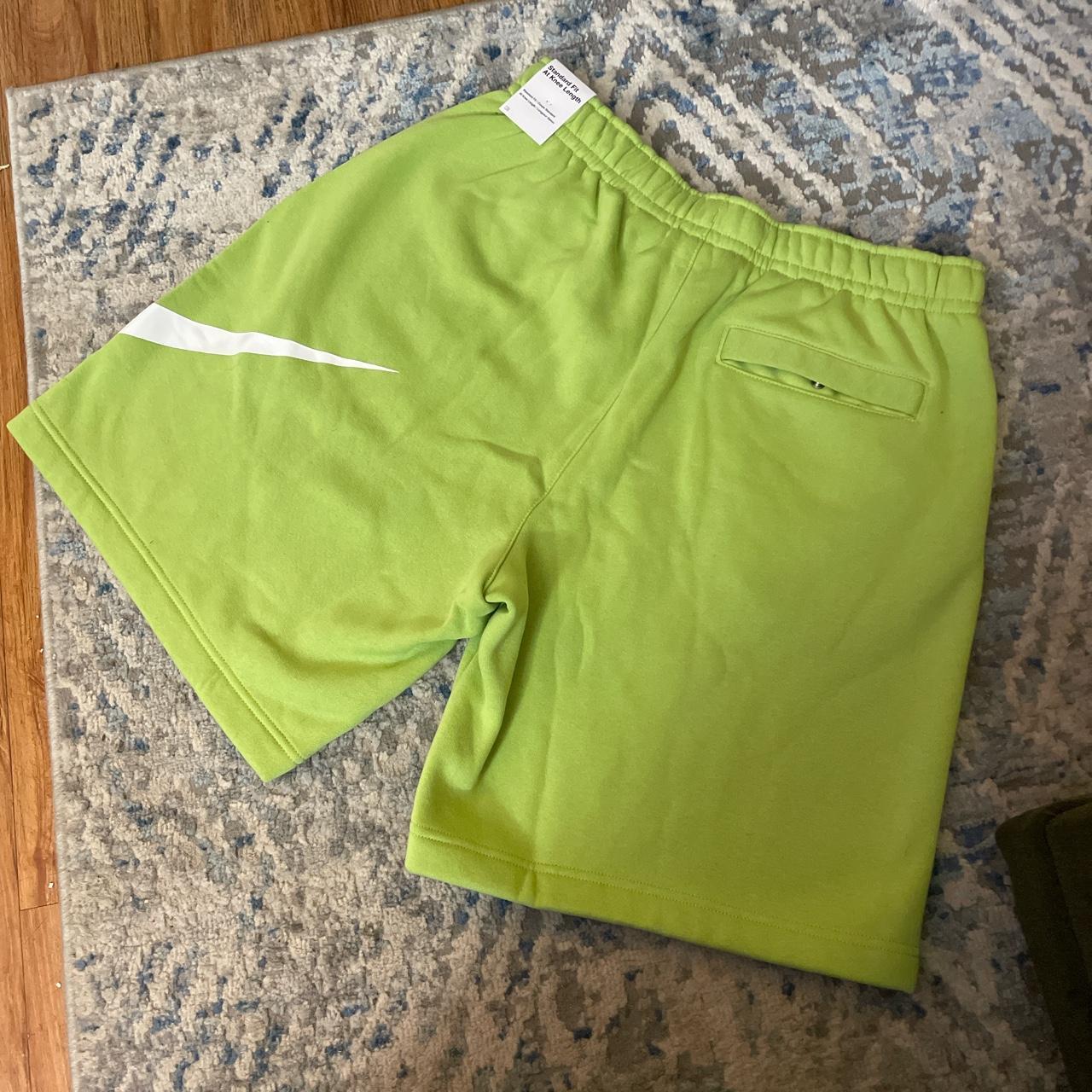 Nike Men's Green Shorts Depop