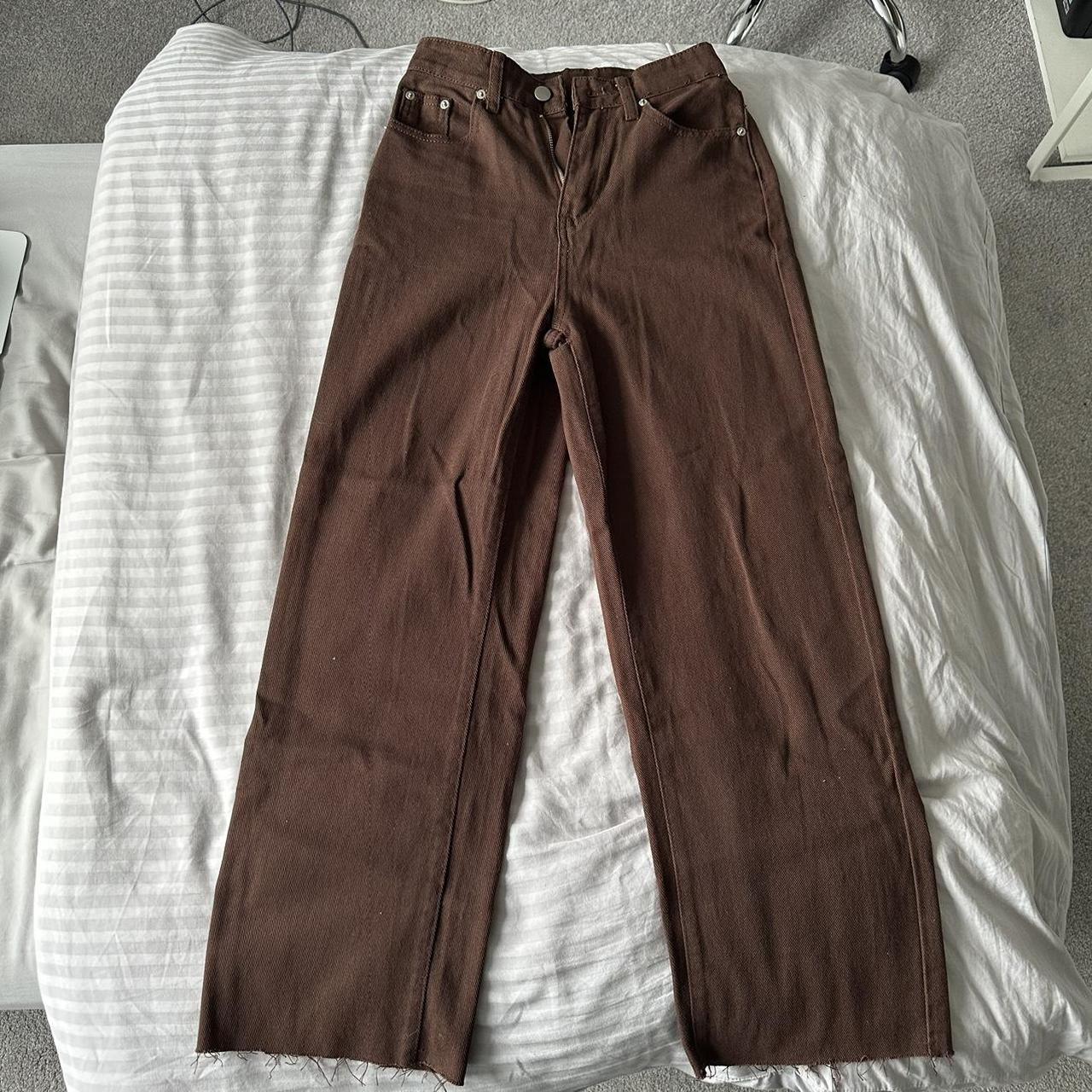 SHEIN Women's Brown Jeans | Depop