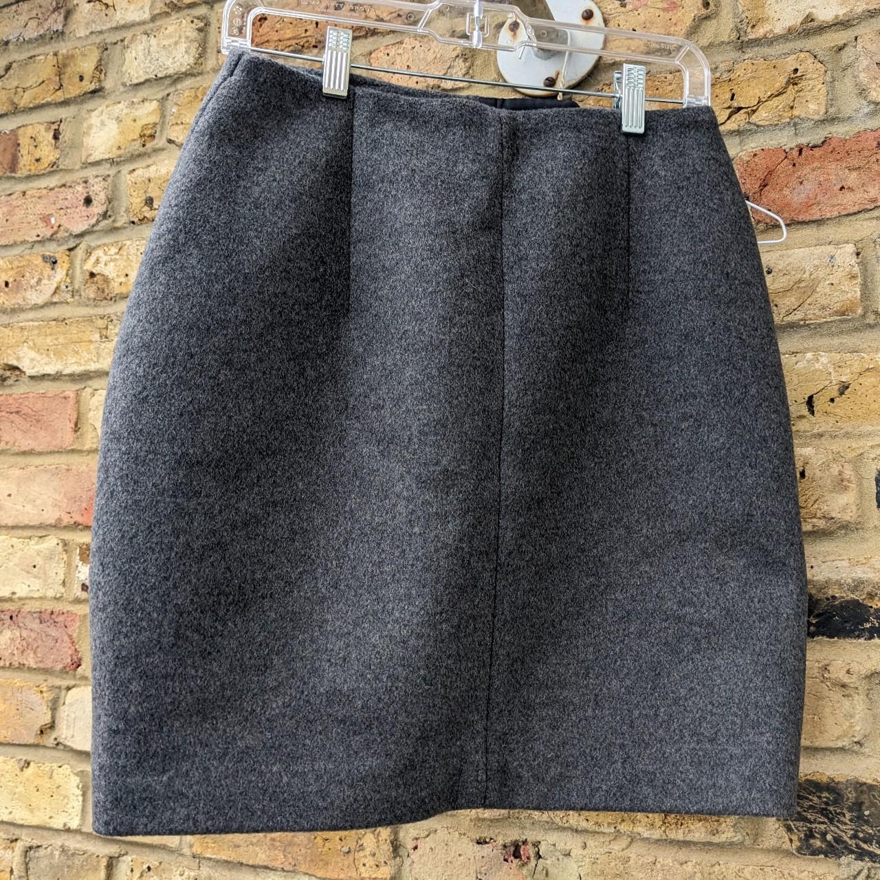 Baukjen Jersey Mini Pencil Skirt Norma Kamali Ruched Metallic