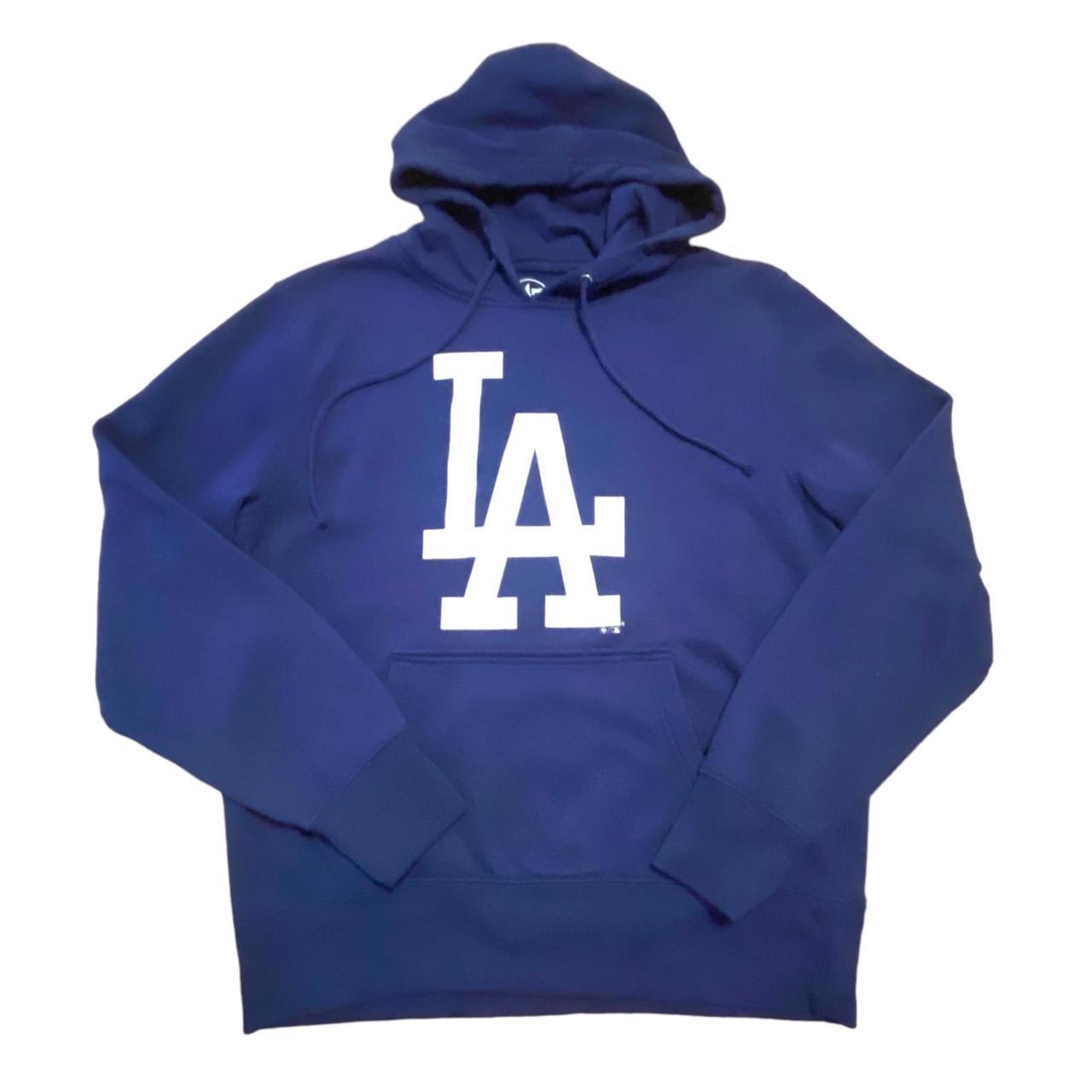 Youth Los Angeles Dodgers Hoodie Sweater, Blue - Size Youth Small