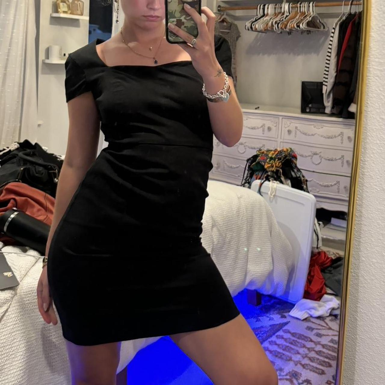 Banana Republic black dress Depop