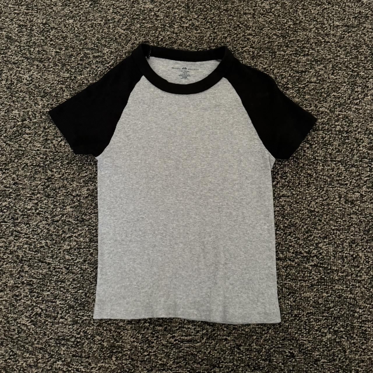 Brandy Melville Baseball top •only worn 2 times... Depop