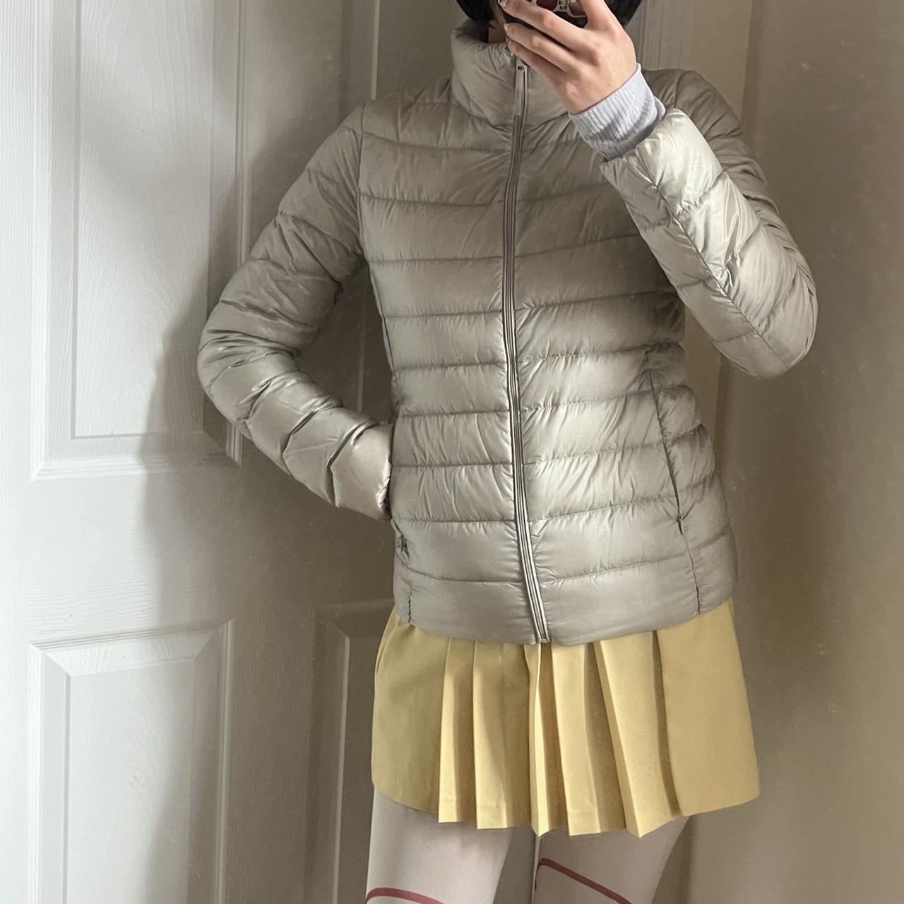 UNIQLO Women's Grey Jacket Depop