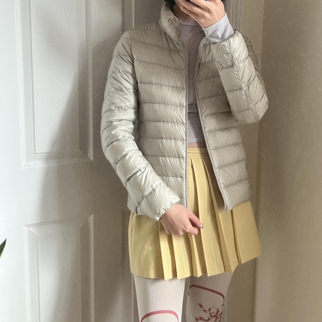 UNIQLO Women's Grey Jacket Depop