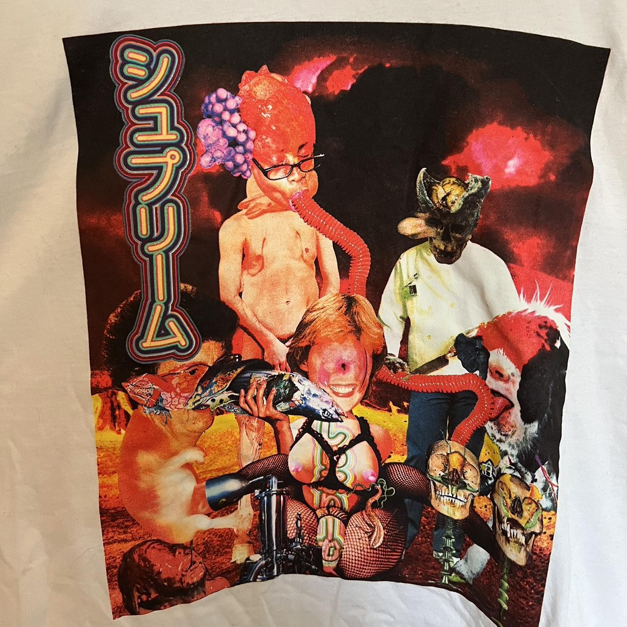 Supreme art outlet shirt