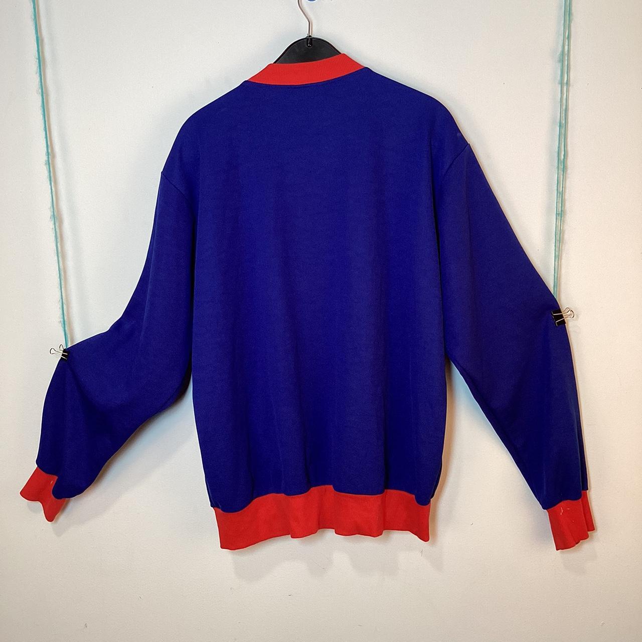 Score Draw Crystal Palace blue and red track jacket... Depop