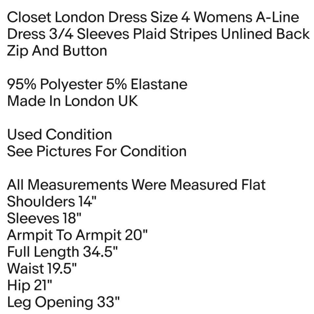 Closet London Women's Blue Dress (4)