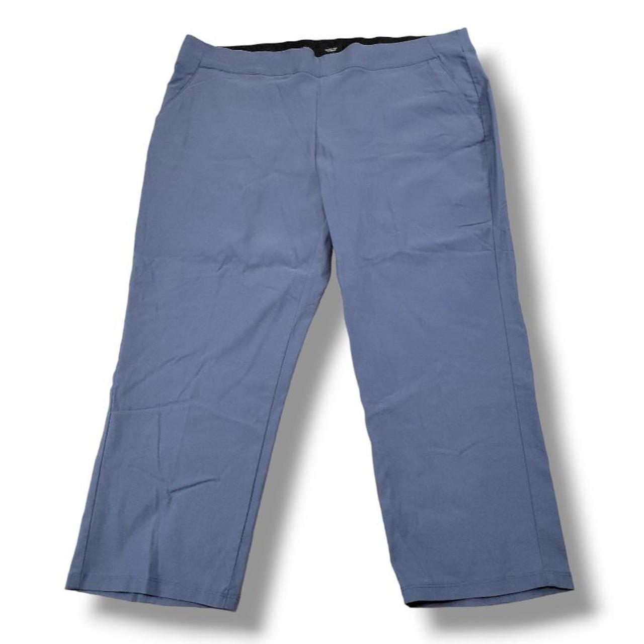 Simply Vera Vera Wang Polka Dots Navy Blue Casual Pants Size XL - 53% off