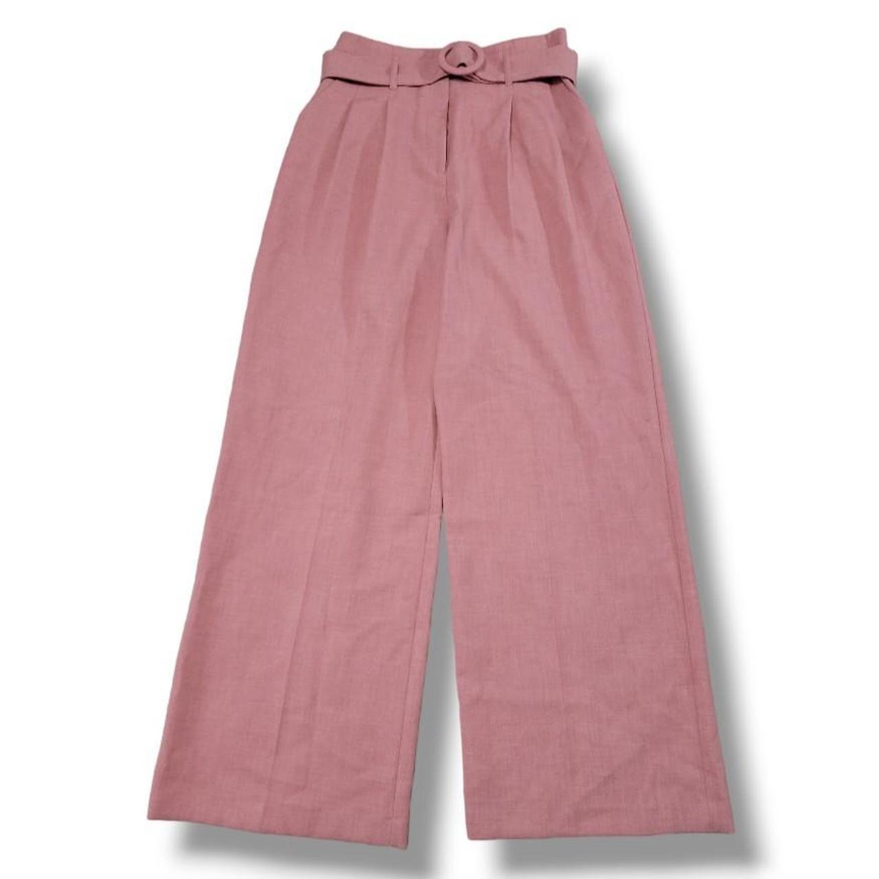 TOPSHOP HOT PINK High Rise Pleated Front Balloon Leg Smart Trousers - Size  6 £17.00 - PicClick UK