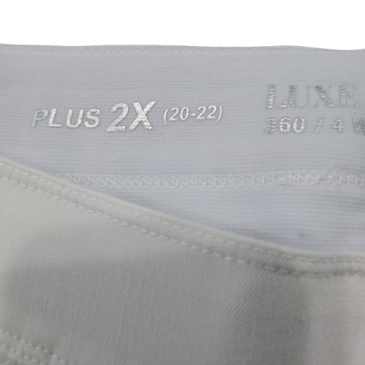 Luxe Denim Pants Size 2X (20-22) W42xL21 Plus Size - Depop