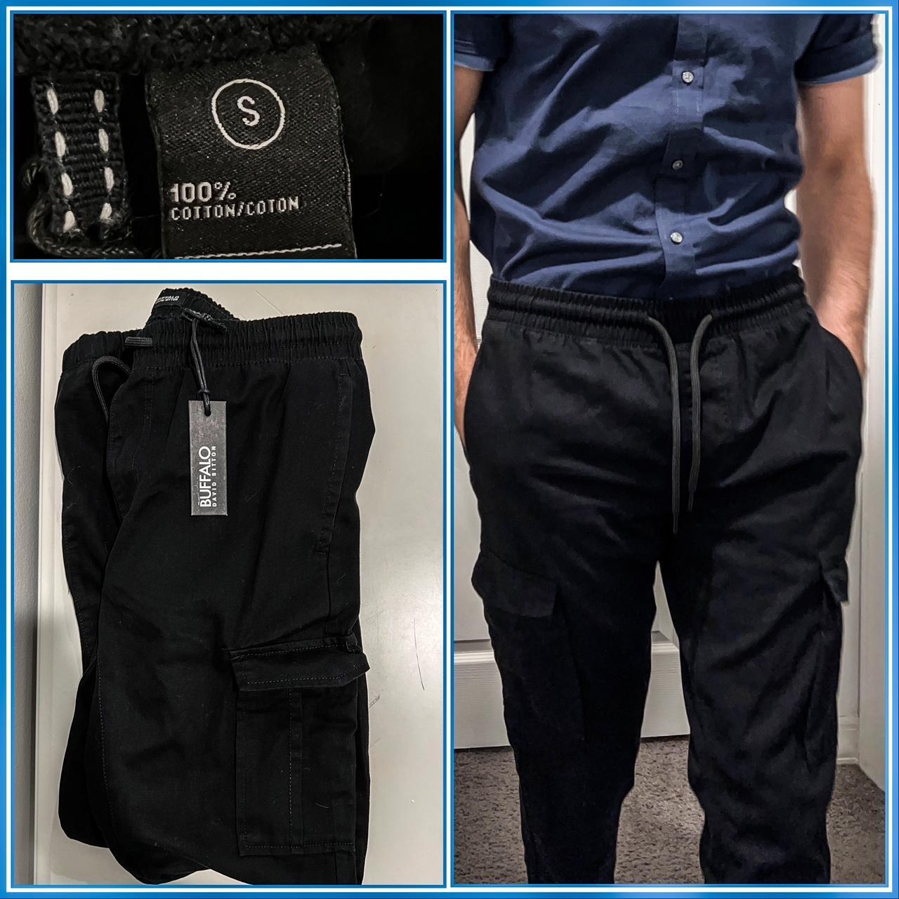 Buffalo cargo pants Joggers men’s size Small fits a... Depop