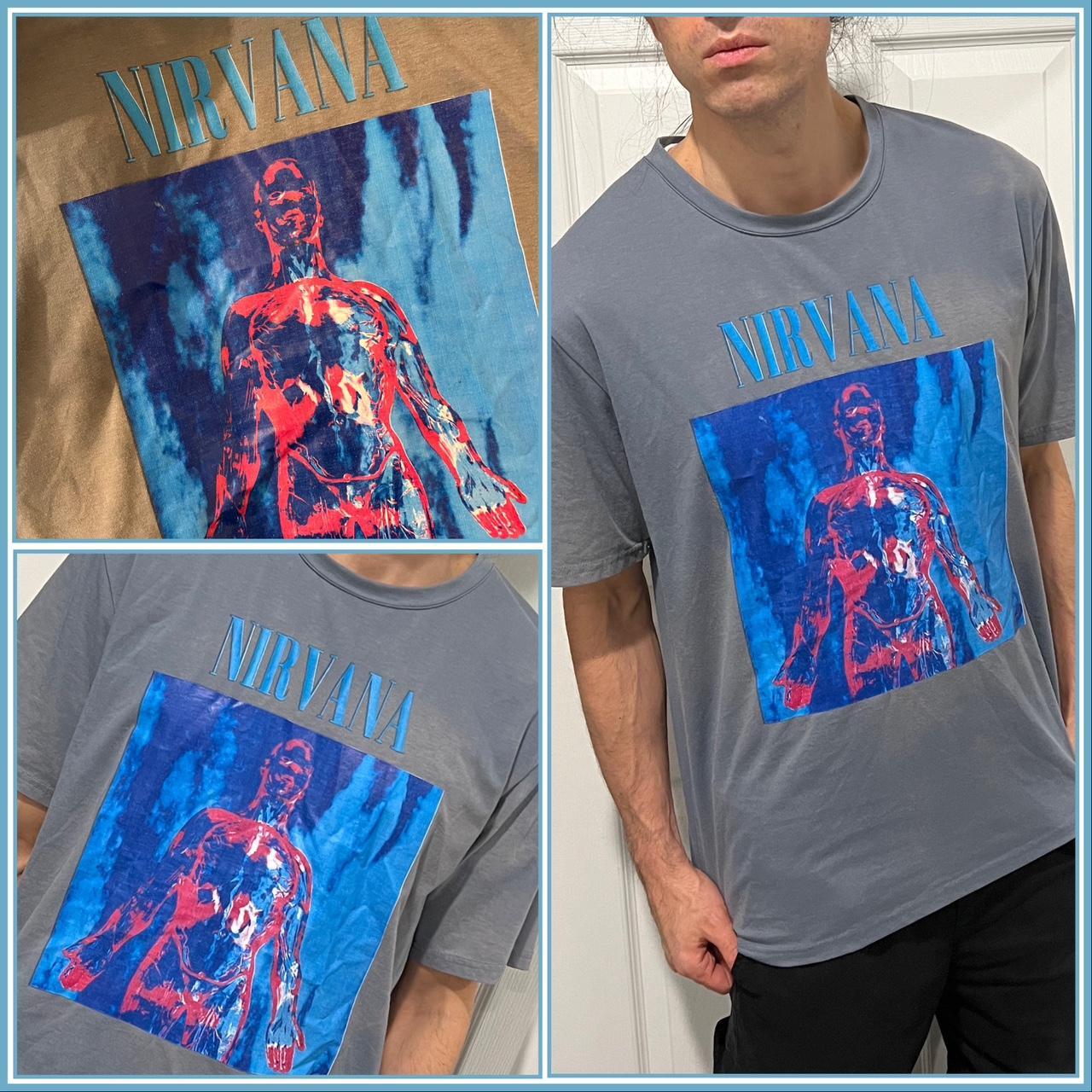 Nirvana clearance sliver shirt