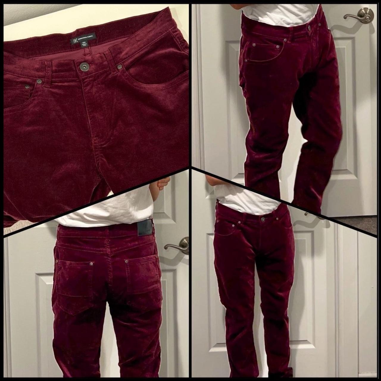 Mens Velvet dress pants size 32 BRAND NEW with... Depop