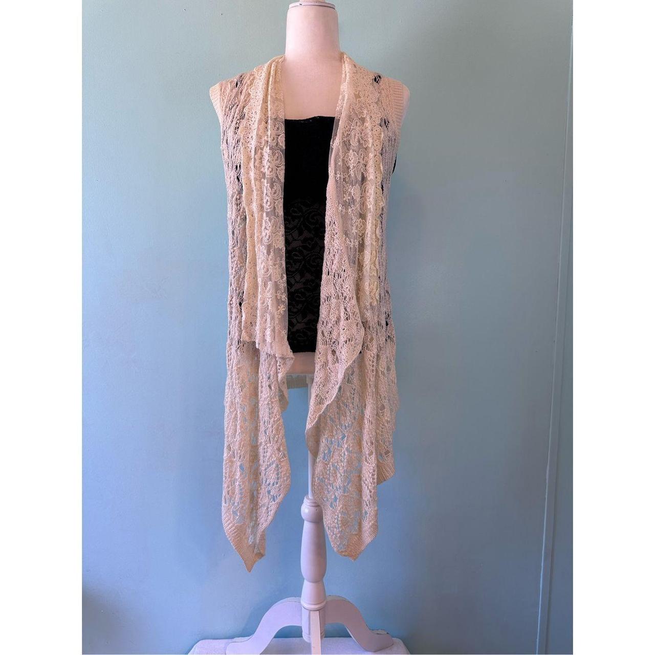 Women's Cream Waistcoatsvests Depop