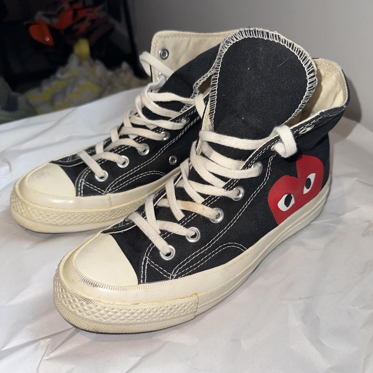 CONVERSE x COMME DES GARÇONS #CDG #converse... - Depop