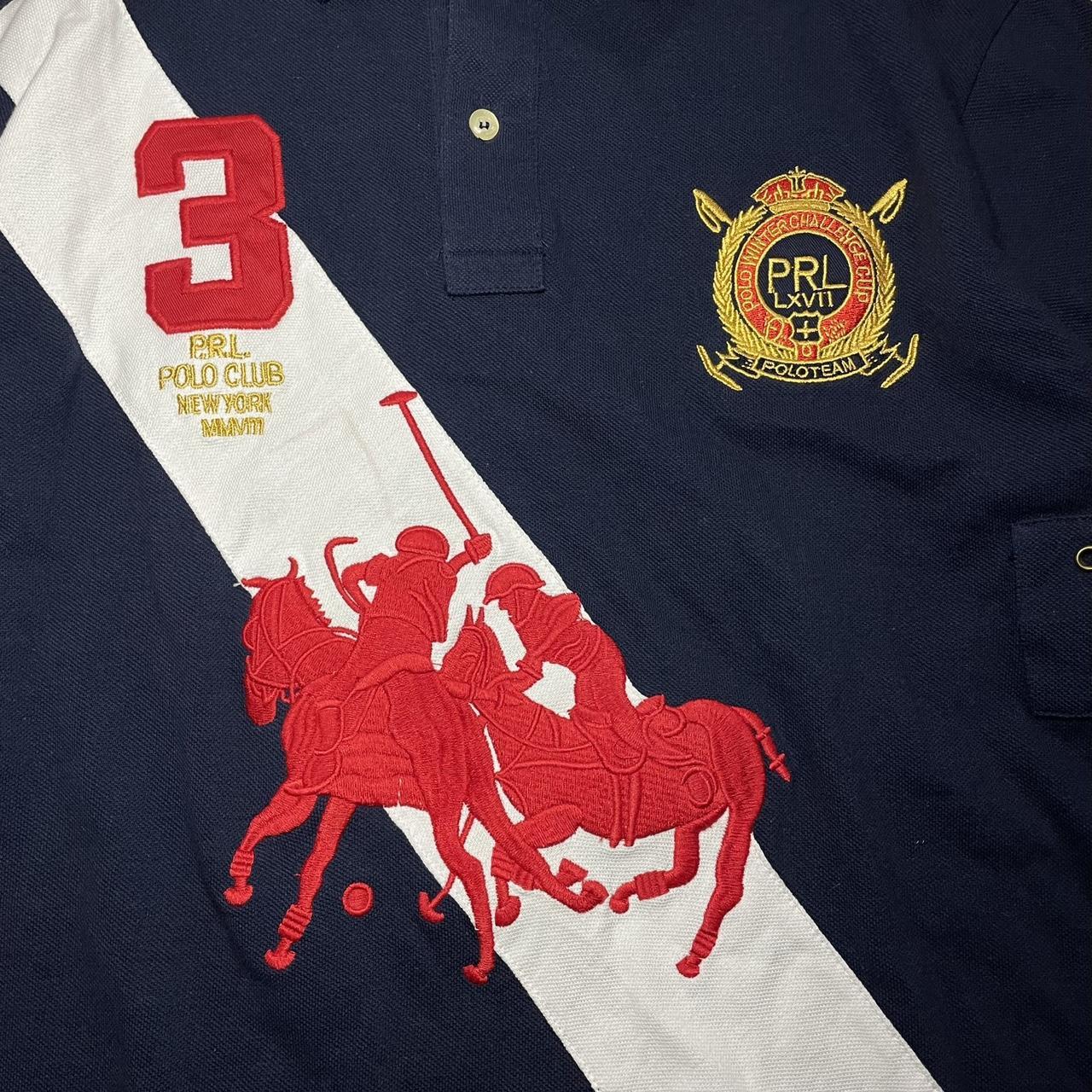 vintage y2k Polo Ralph Lauren Rugby Embroidered... - Depop