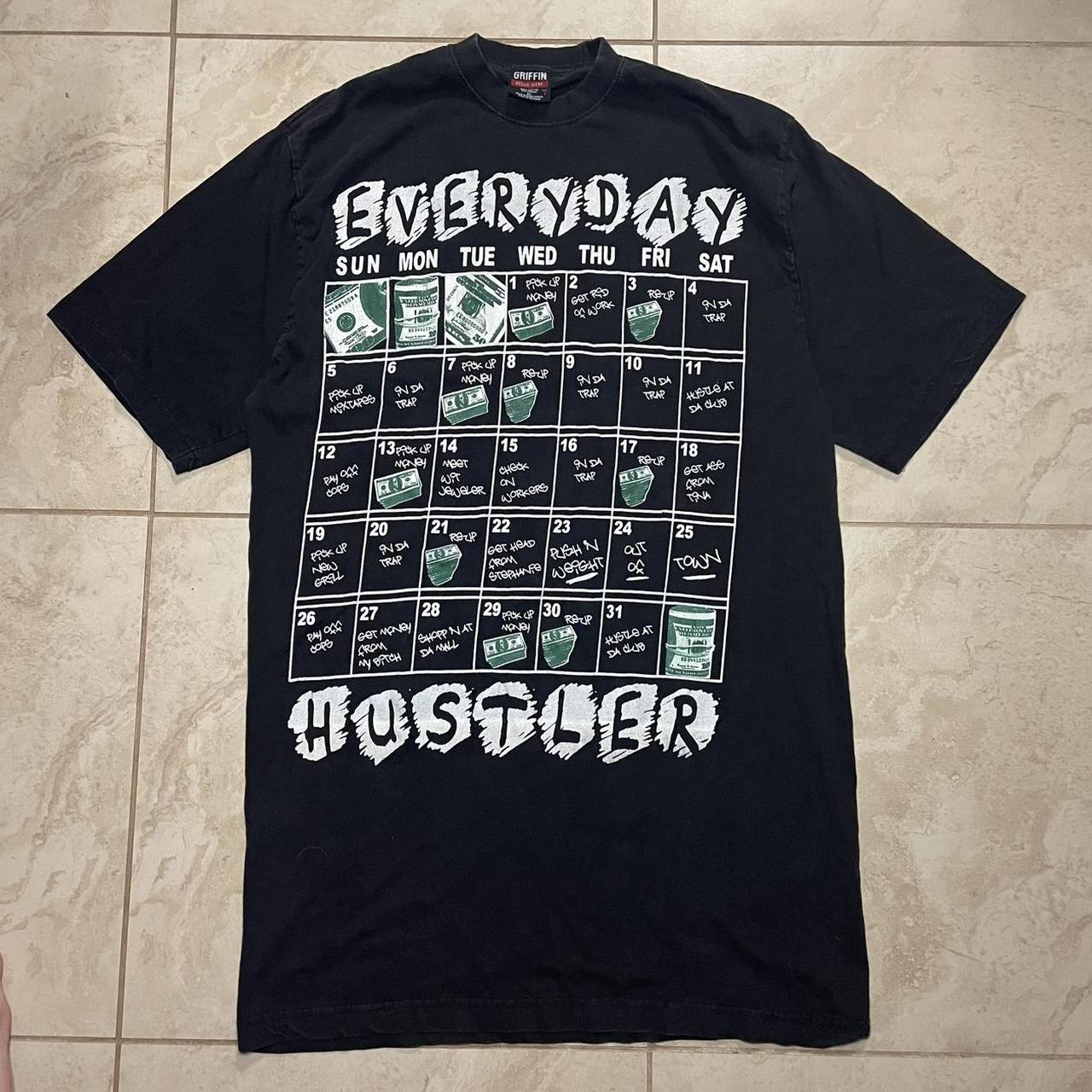 vintage 90s Everyday Hustler Rap NSFW Graphic... - Depop