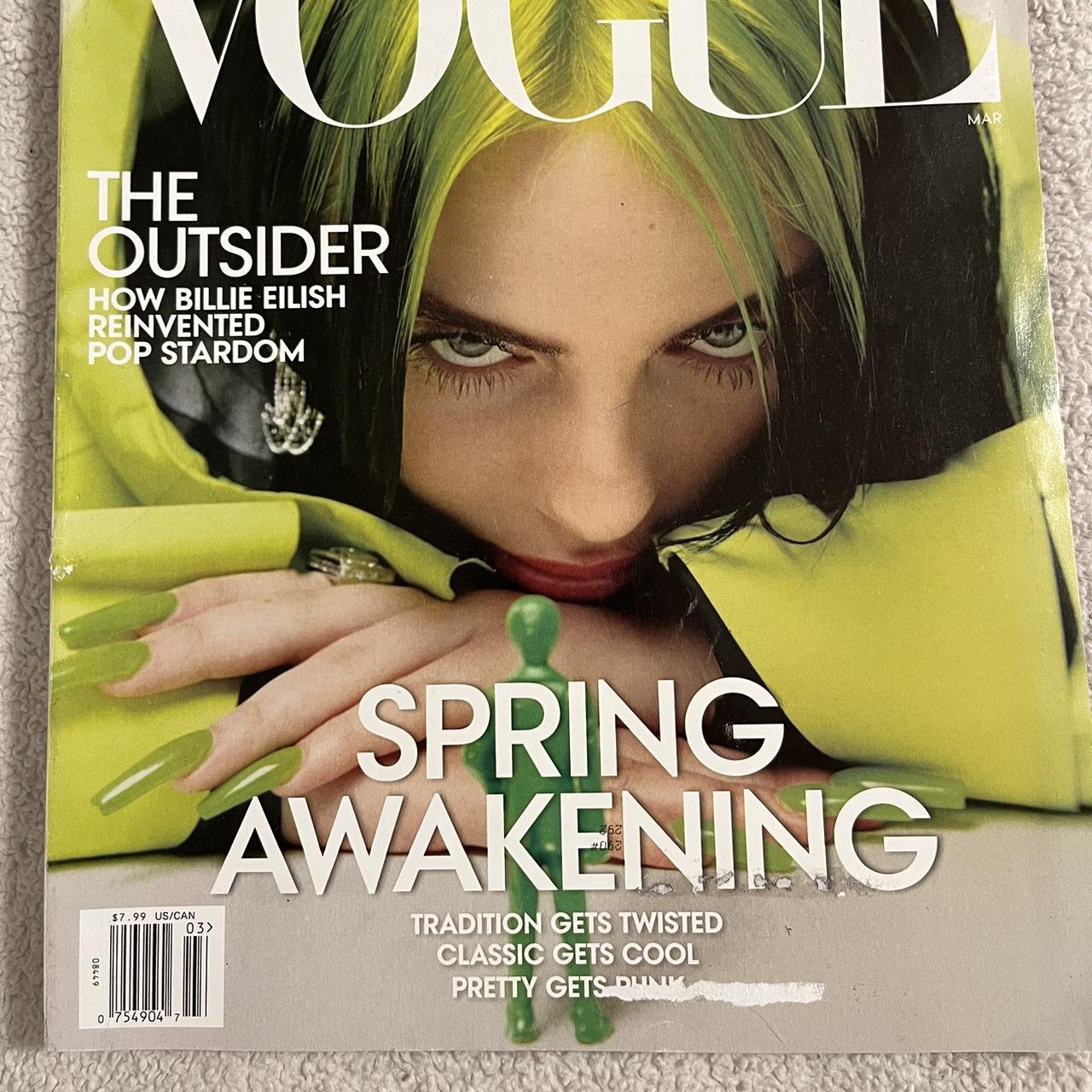 VOGUE BILLIE EILISH 2020 Slight damage to cover at Depop VOGUE BILLIE EILISH 2020 Slight damage to cover at Depop