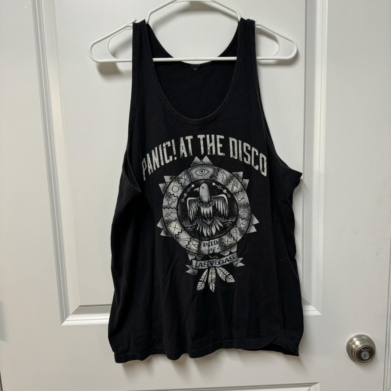Panic at the disco tank merch! Size L, fits true to... - Depop