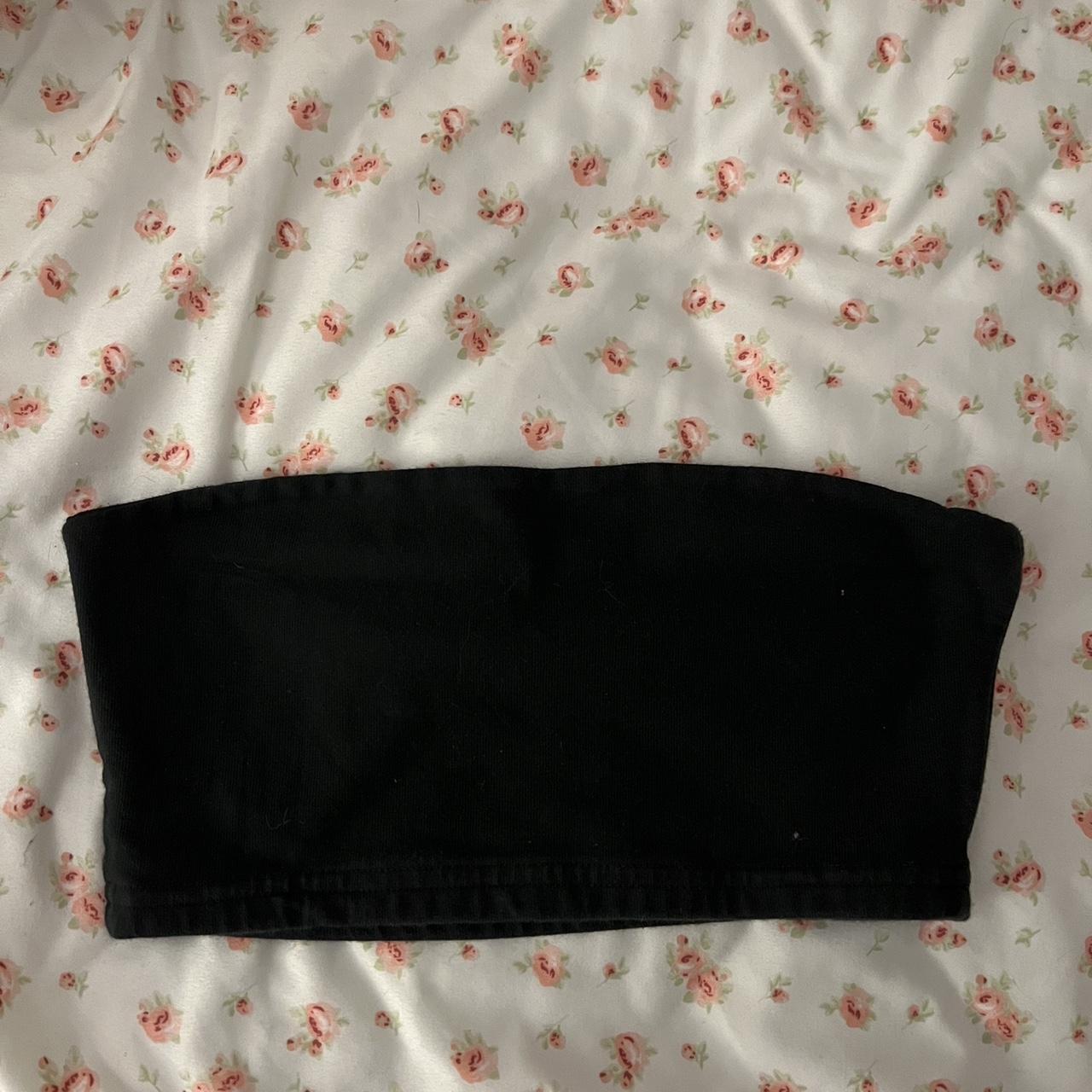 Brandy Melville Black Strapless Tube Top On Hold Do Depop