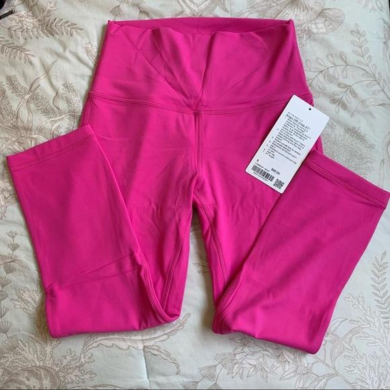 Sonic Pink Lululemon leggings Never worn, in - Depop