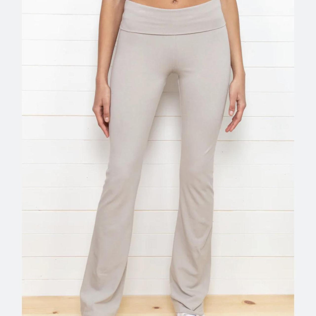 brandy melville pricilla pants brandy beige... Depop