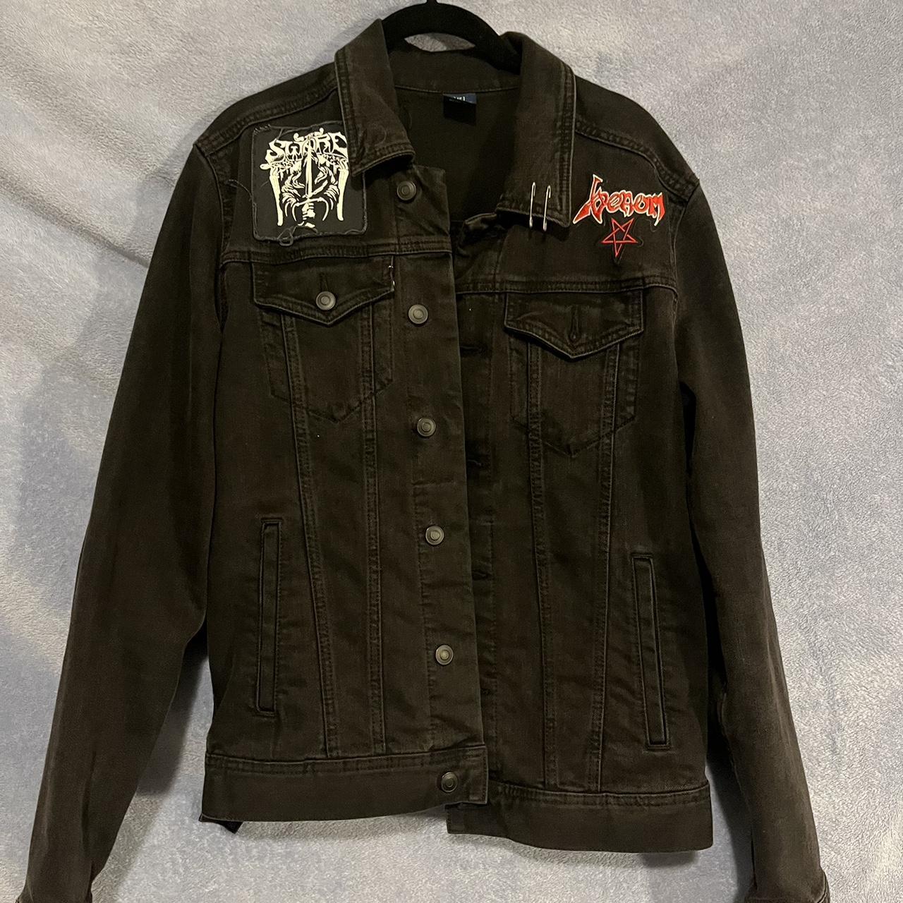 George Black Denim Jacket - I think it’s a MEN’S... - Depop