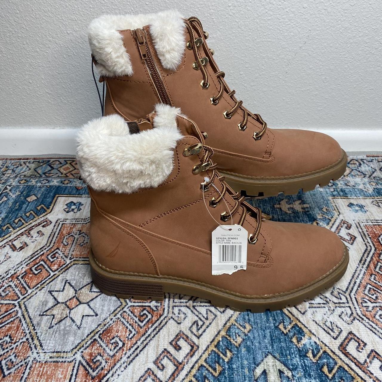 Nautica boots hot sale with fur