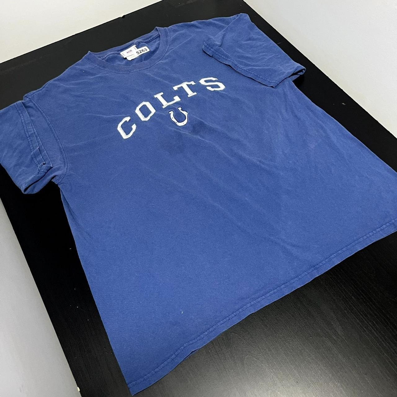 Officially Licensed NFL Indianapolis Colts Graphic T - Depop