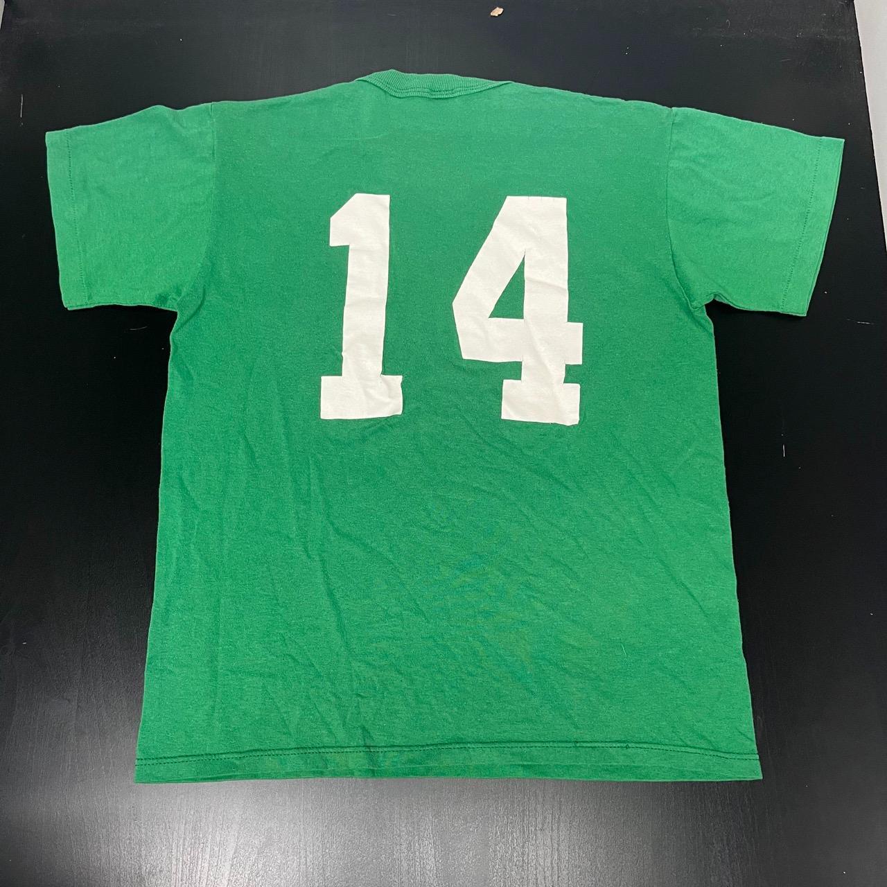 Russell Athletic Men's Green Tshirt Depop