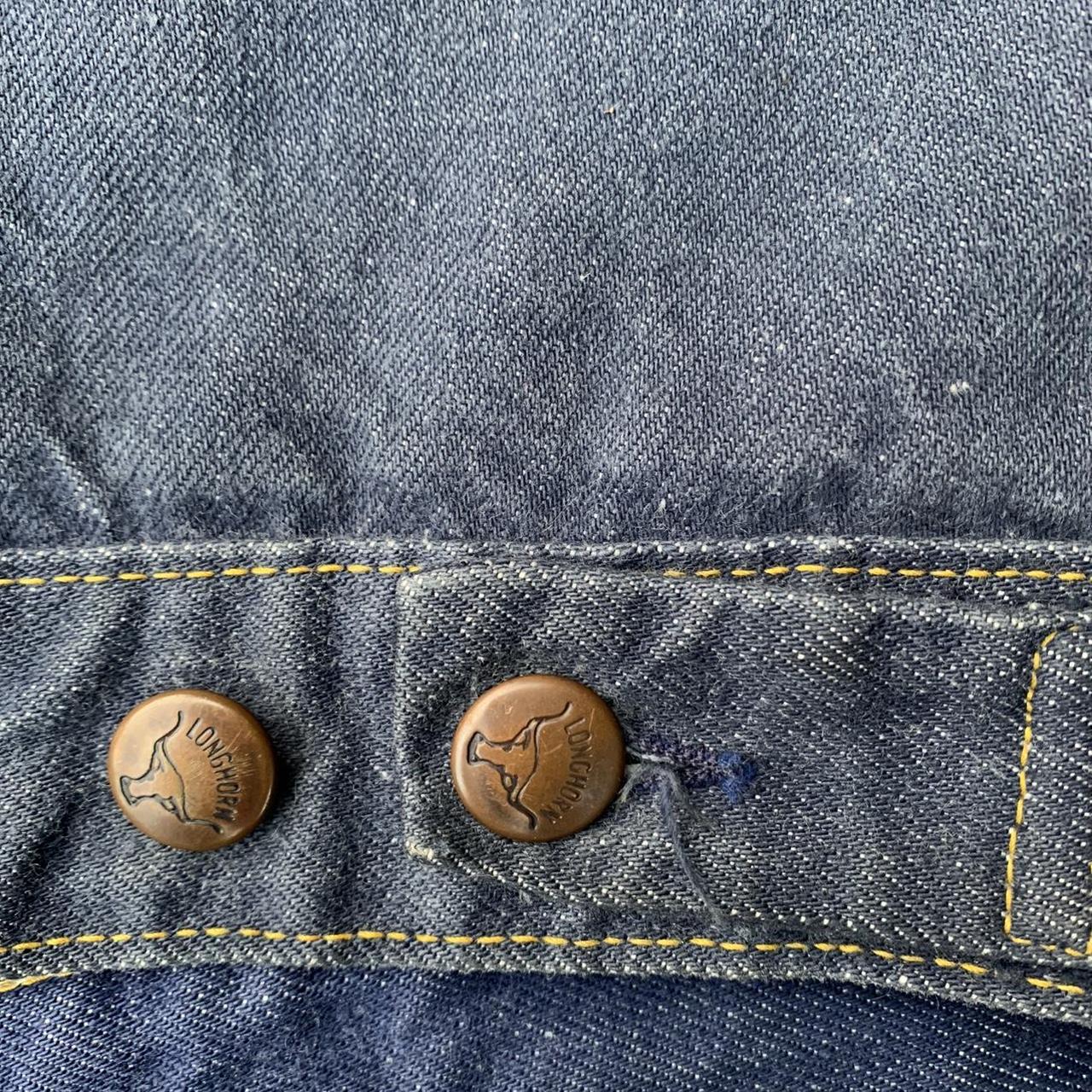 RARE! 1960s RM WILLIAMS LONGHORN Selvedge Denim... - Depop