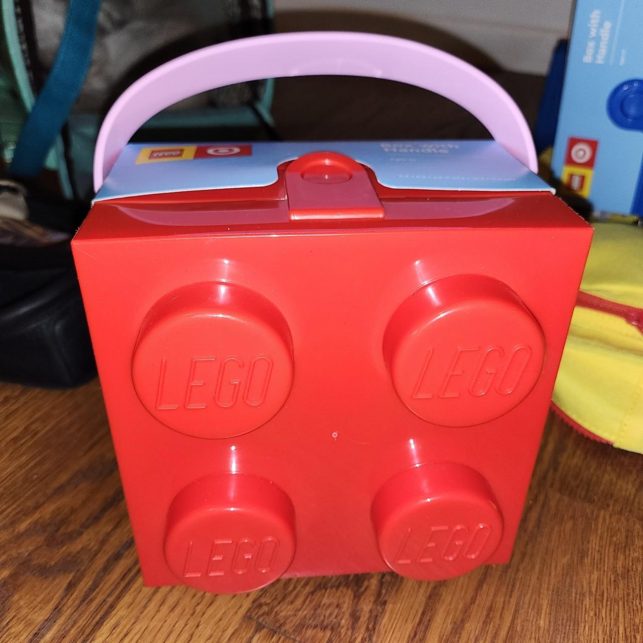 LEGO Lunchbox with Handle Bright Red