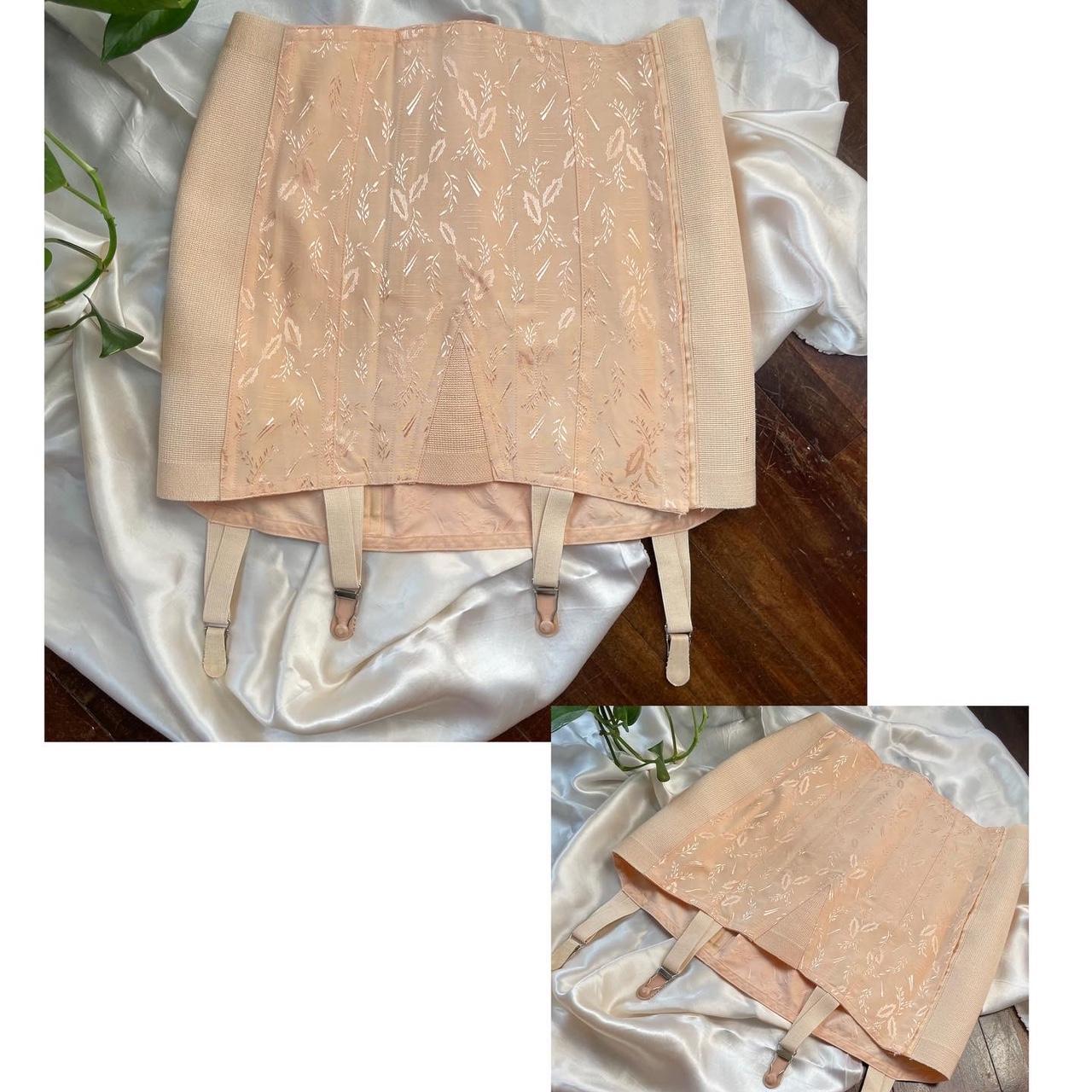Vtg 40s/50s Girdle Garter Skirt , Details: a