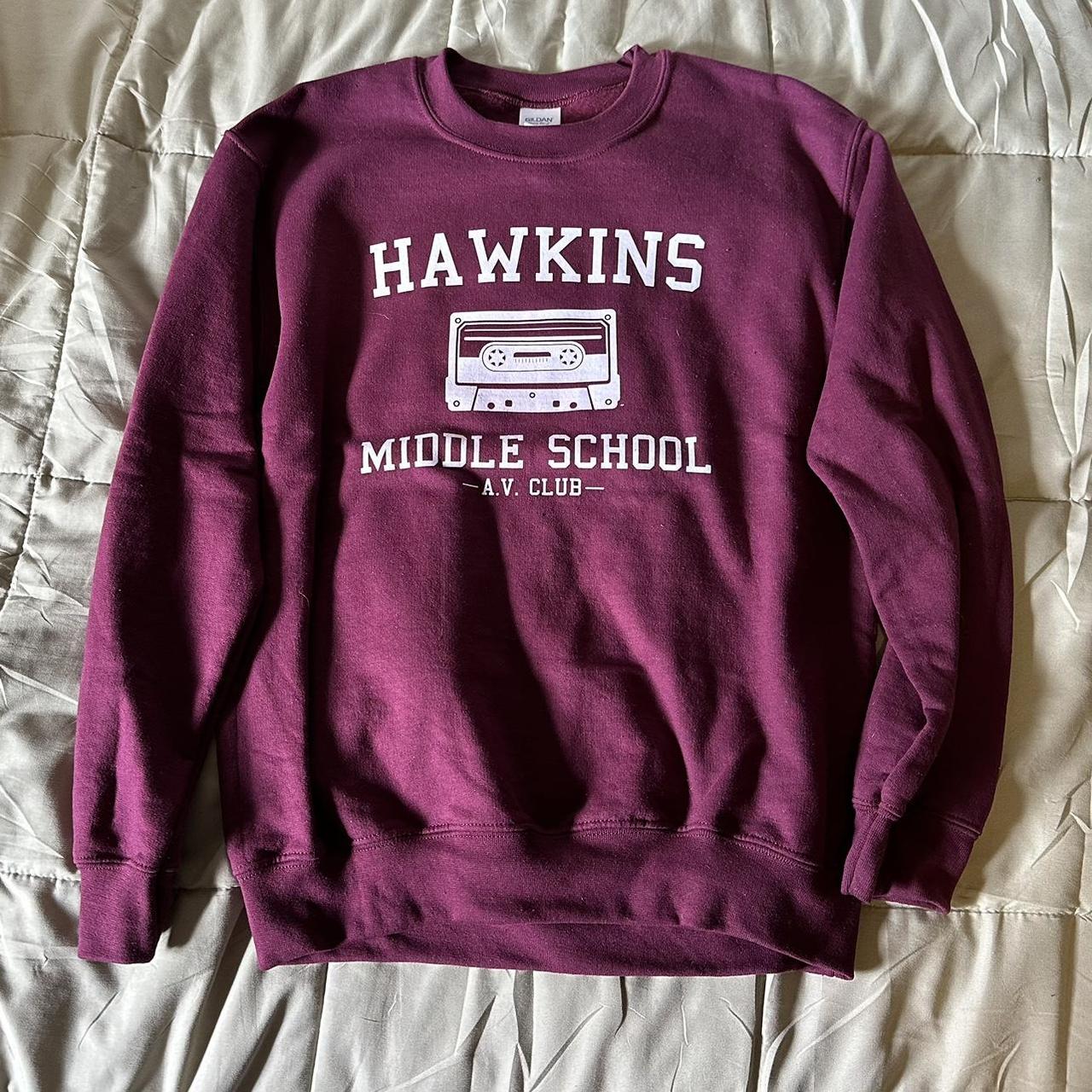 Stranger things hawkins hot sale middle school sweatshirt