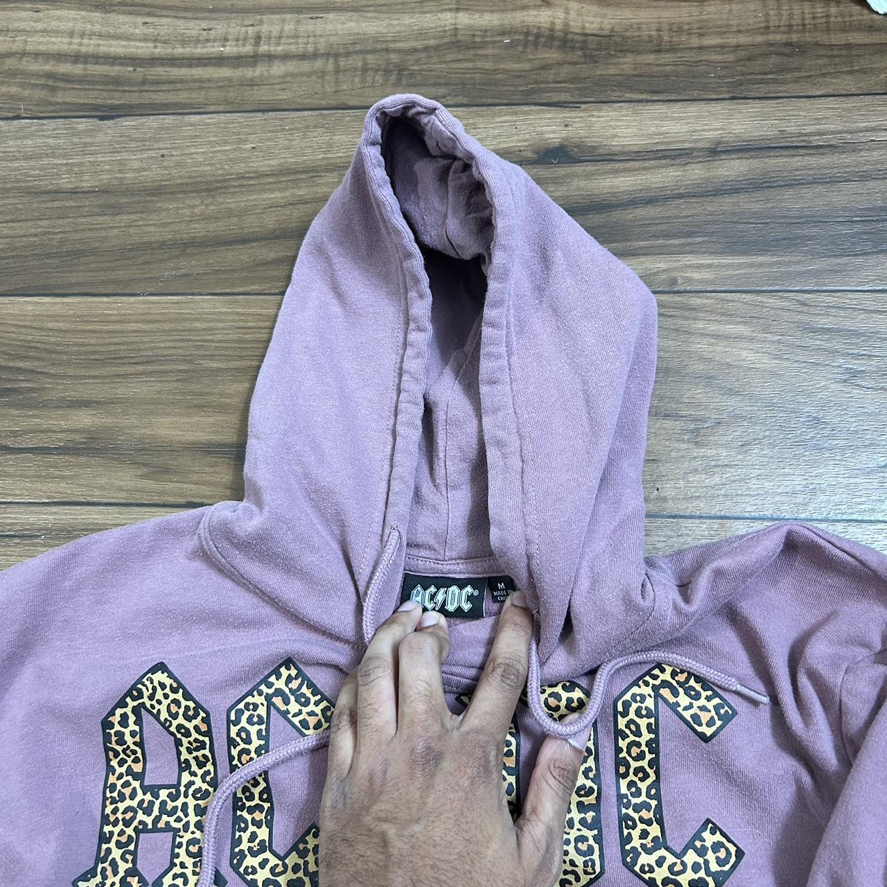 women’s medium AC/DC OFFICIAL MERRCH VIOLET PURPLE... - Depop
