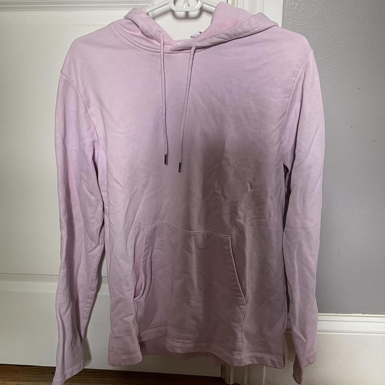 Helmut lang pink hoodie Would fit a small Depop