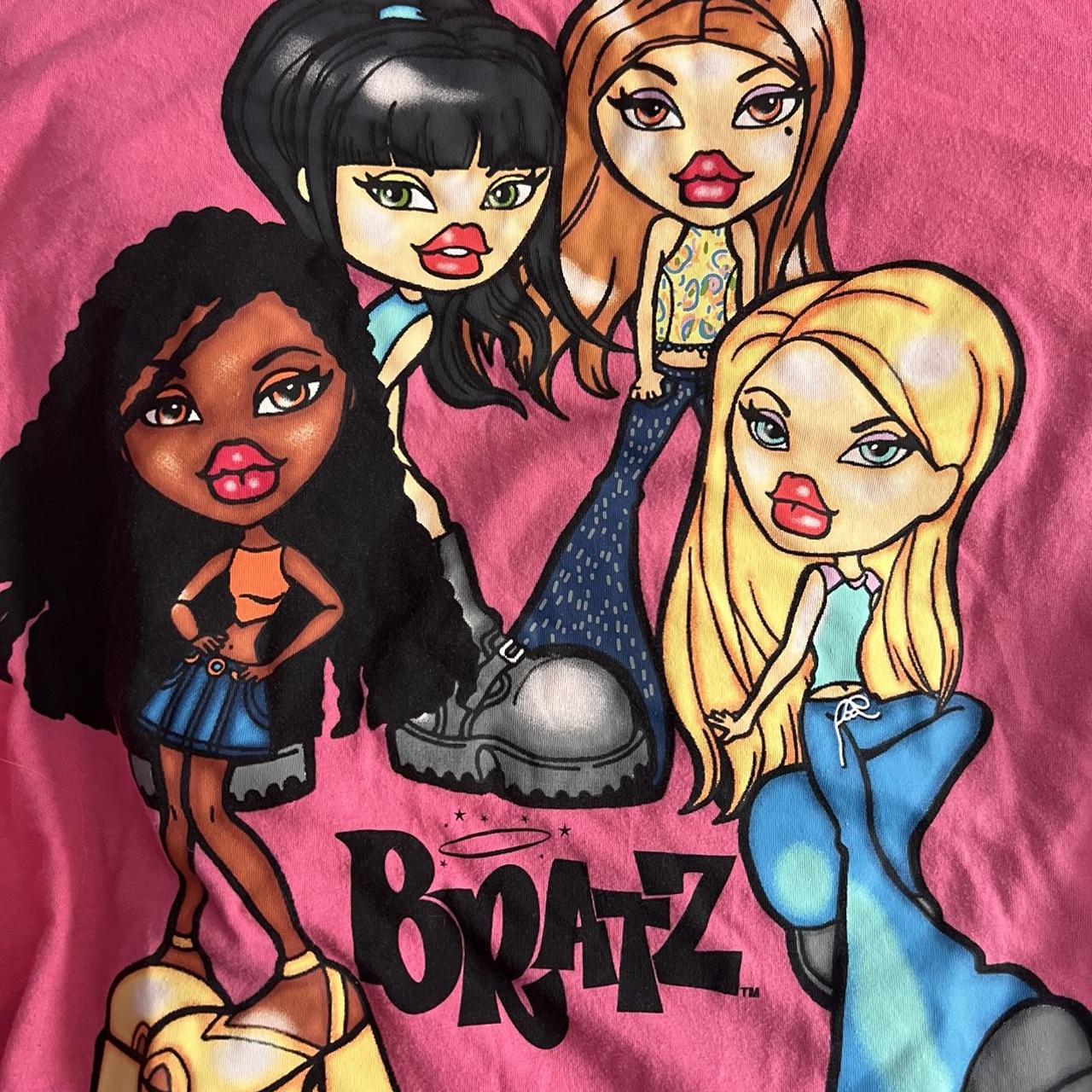 Bratz Women S Pink T Shirt Depop