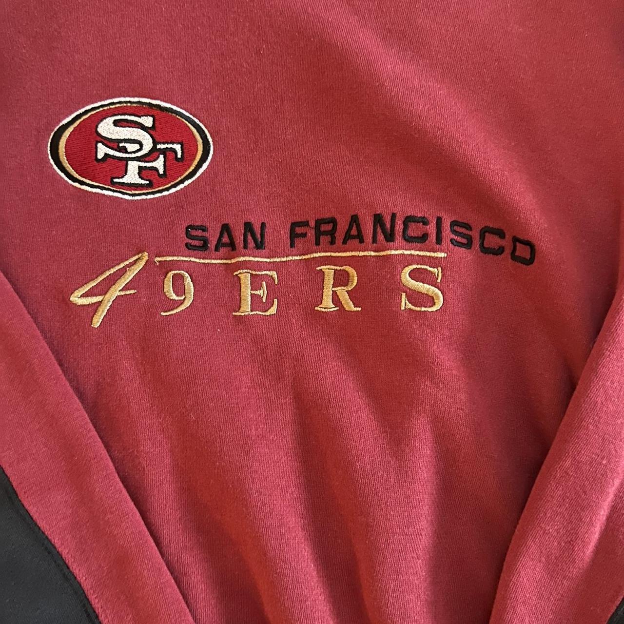 San Francisco 49ers vintage crewneck In stellar... - Depop